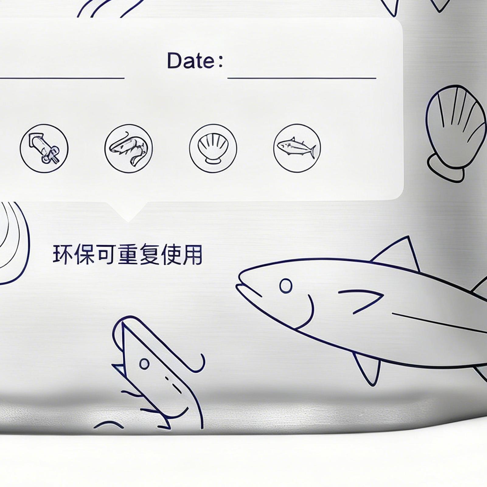 Meal Prep Ziplock - ถุงเก็บอาหารอะลูมิเนียม 30 ชิ้น พร้อมซิปล็อค ถุงฟอยล์อะลูมิเนียมสำหรับแช่แข็งอาหาร ผัก
