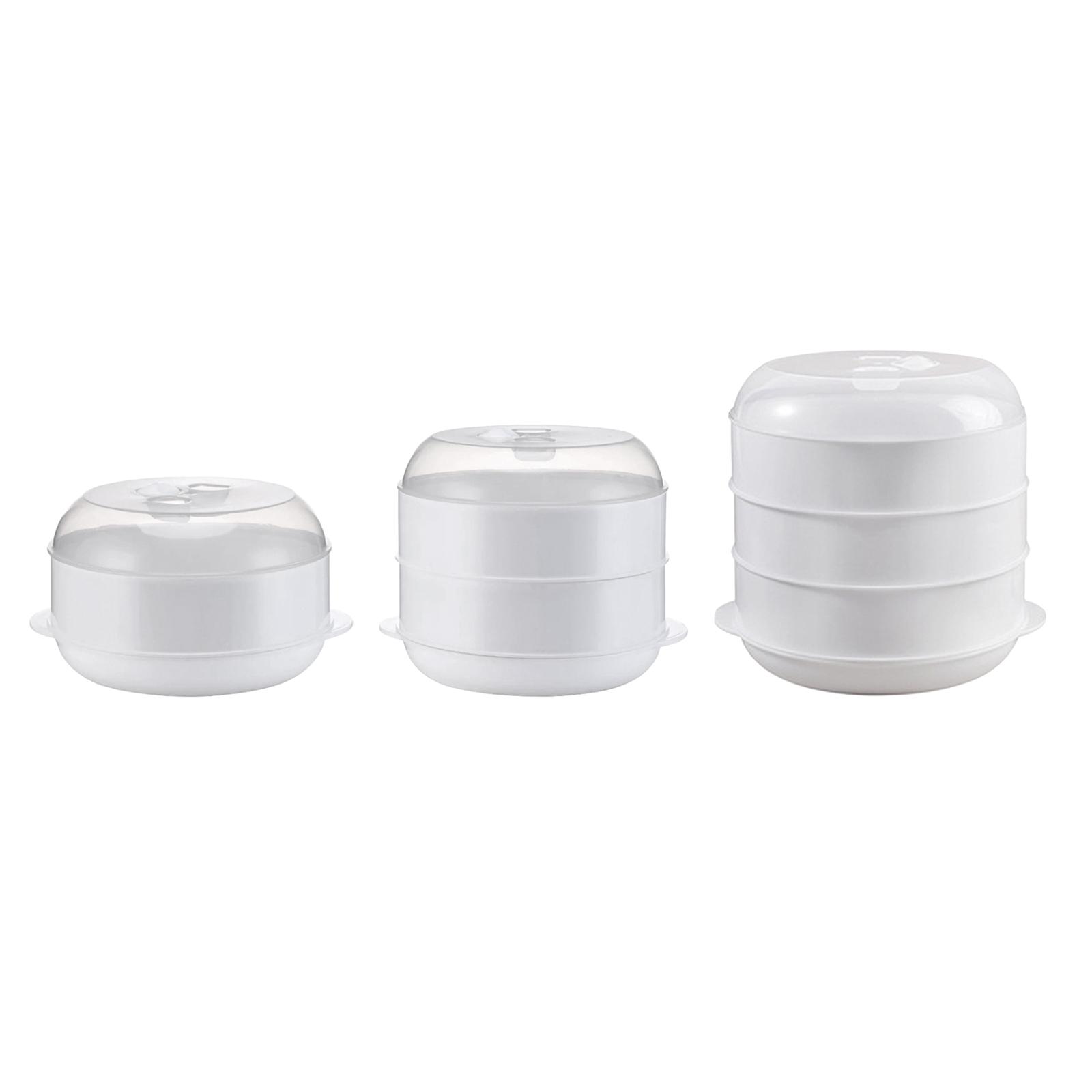 หม้อนึ่งอาหารไมโครเวฟแบบซ้อนได - Meal Prep Healthy บทวิจารณ์และราคา