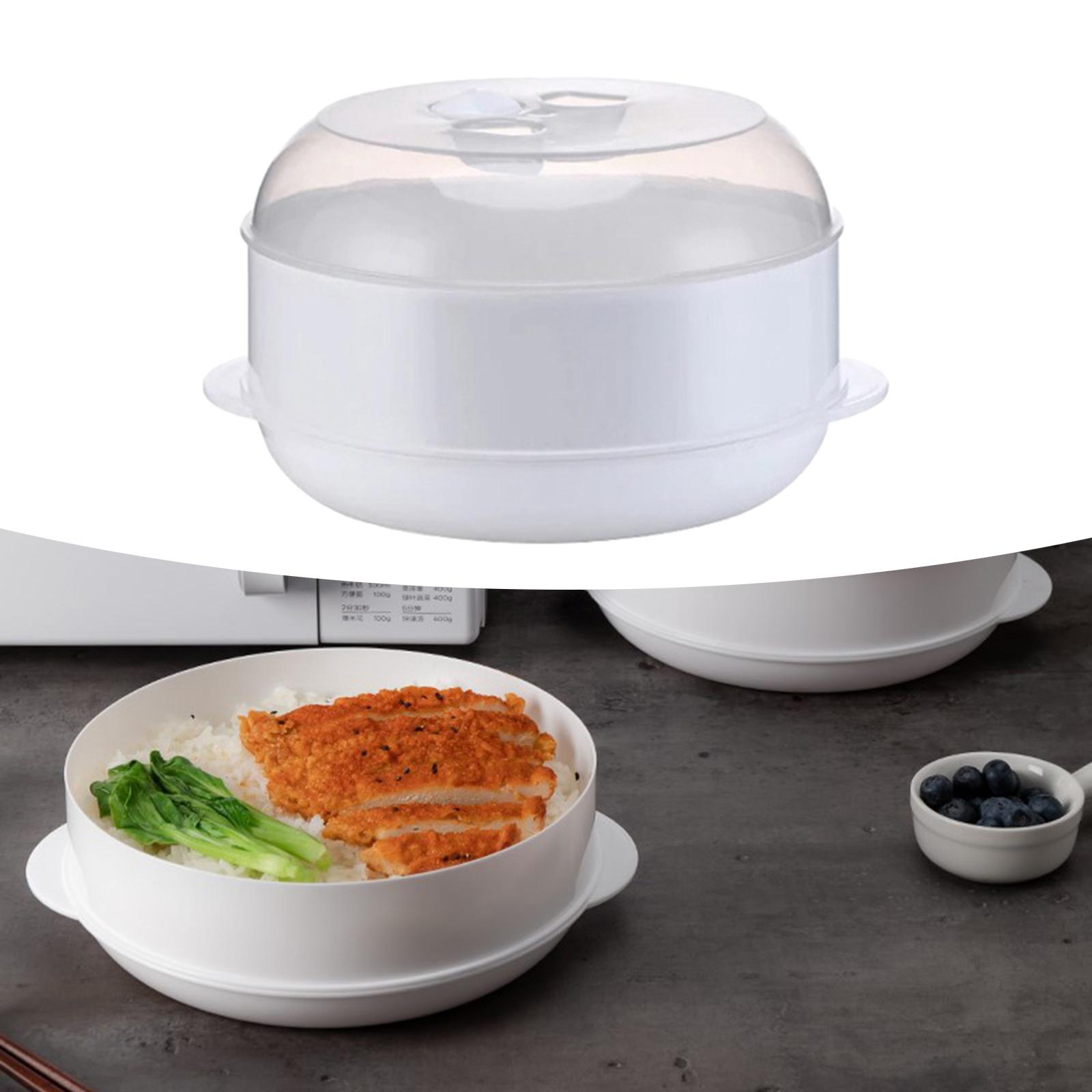 หม้อนึ่งอาหารไมโครเวฟแบบซ้อนได - Meal Prep Healthy บทวิจารณ์และราคา