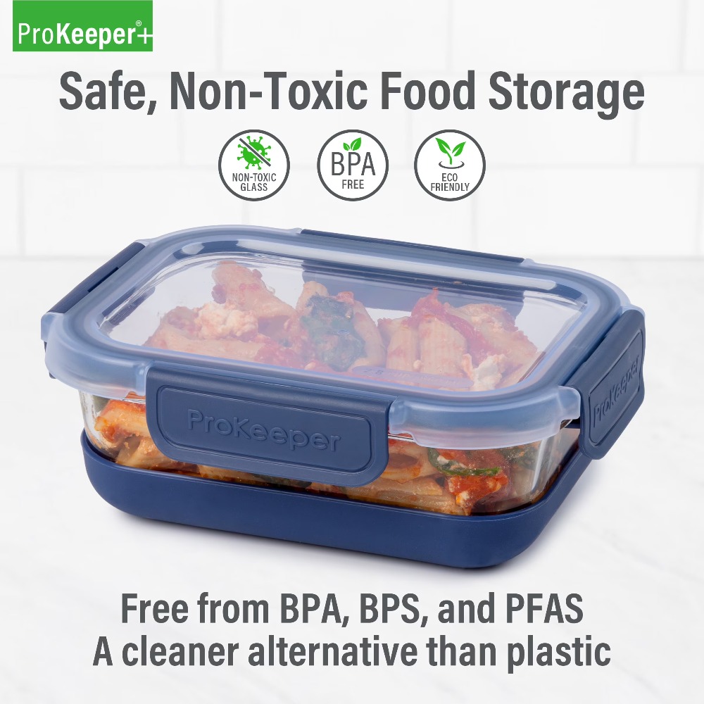 ภาชนะเก็บอาหารแก้วขนาด 2.8 คัพ - Meal Prep Glass Containers With Lids บทวิจารณ์และราคา