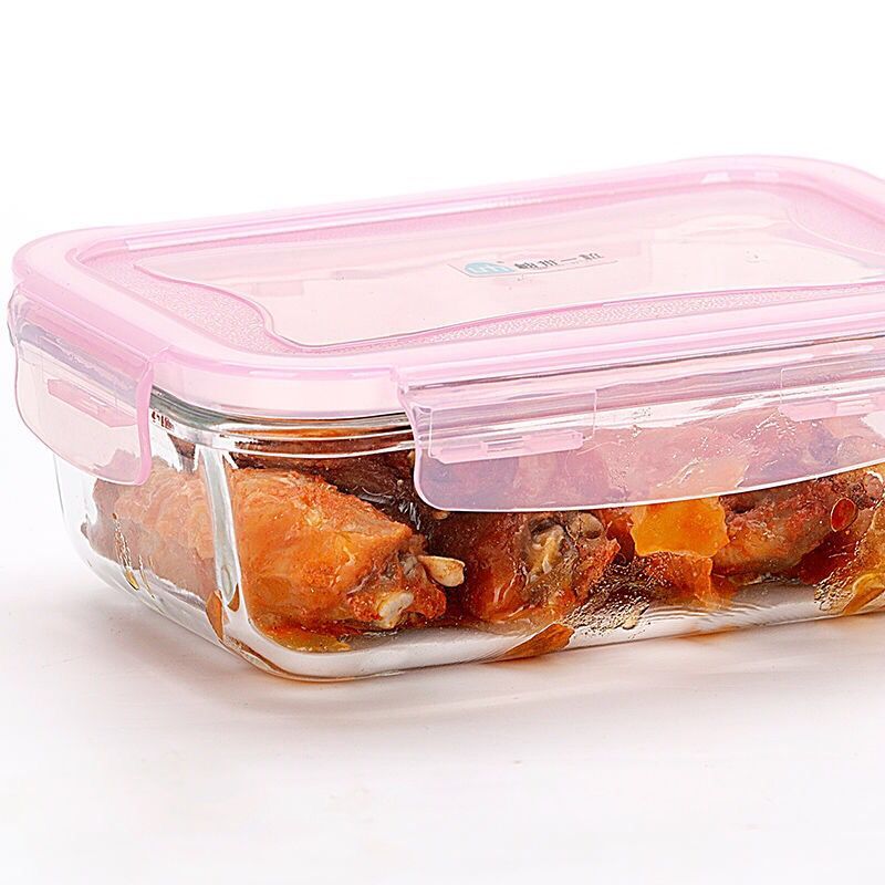 3ชิ้น/เตาอบไมโครเวฟความร้อนกล่ - Meal Prep Glass Containers With Lids บทวิจารณ์และราคา