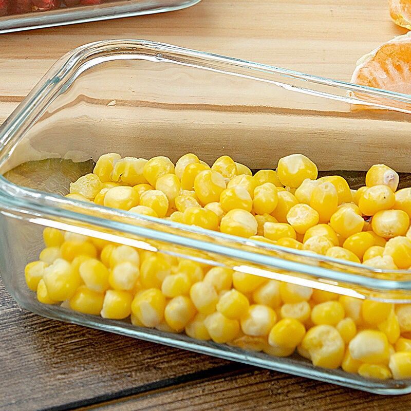 3ชิ้น/เตาอบไมโครเวฟความร้อนกล่ - Meal Prep Glass Containers With Lids บทวิจารณ์และราคา