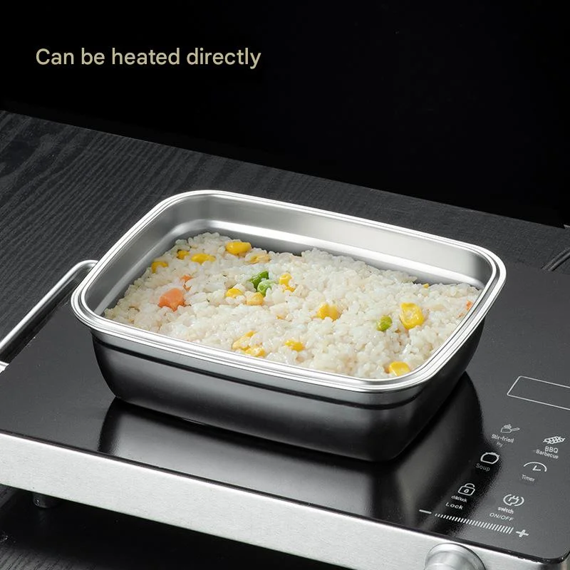 ภาชนะเก็บอาหารสแตนเลสพร้อมฝาปิ - Meal Prep Oven Safe Containers บทวิจารณ์และราคา