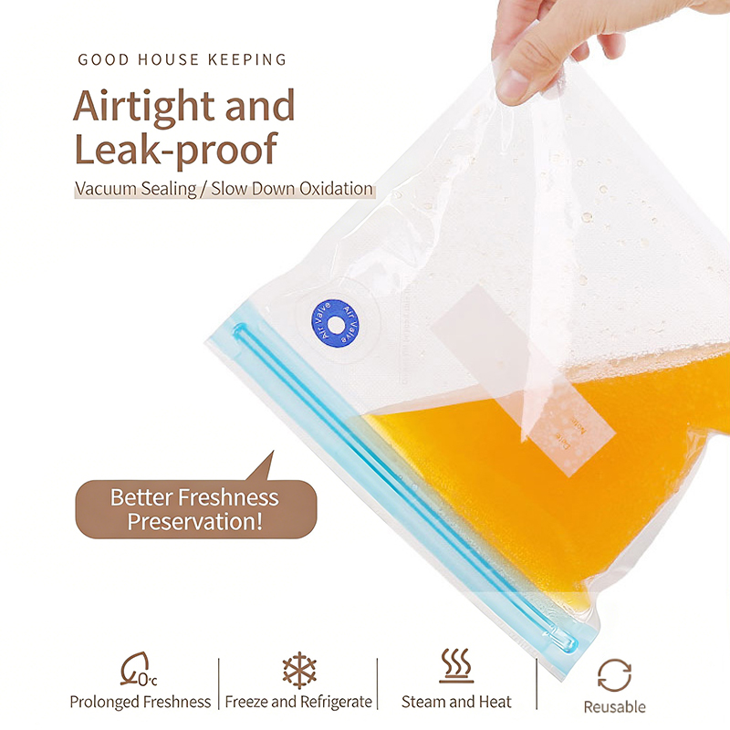 ถุงซีลสูญญากาศแบบใช้ซ้ำได้ 1 ช - Meal Prep Ziplock บทวิจารณ์และราคา