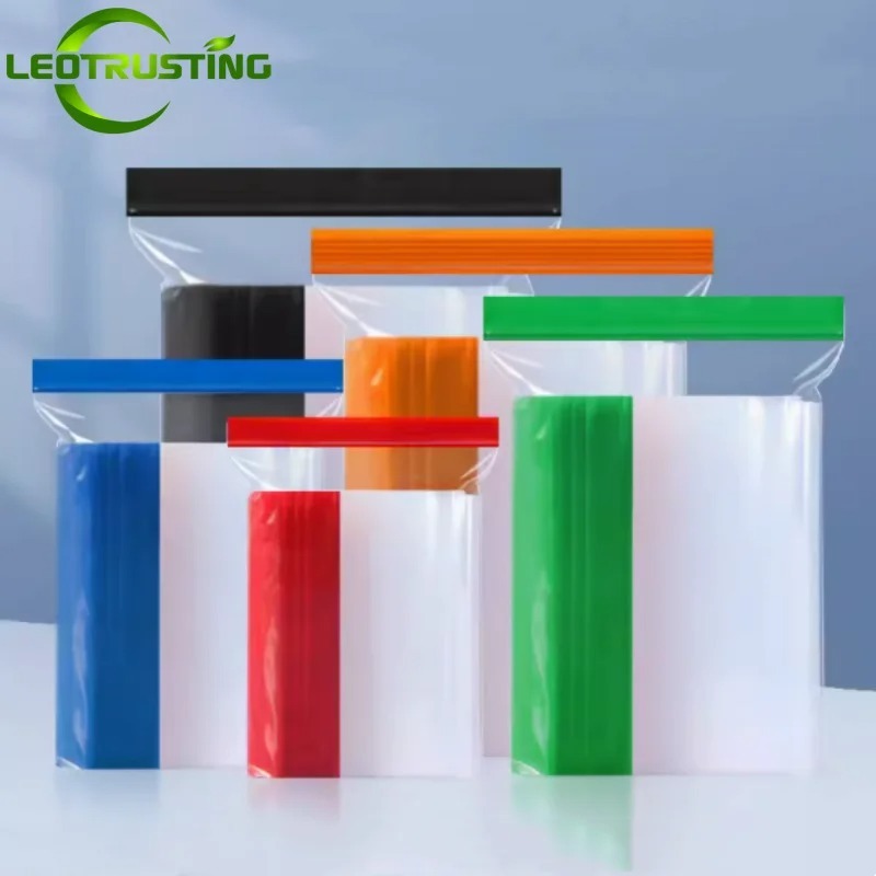 ถุงซิปล็อคใสหลากสี PE - ถุงเก็ - Meal Prep Ziplock บทวิจารณ์และราคา