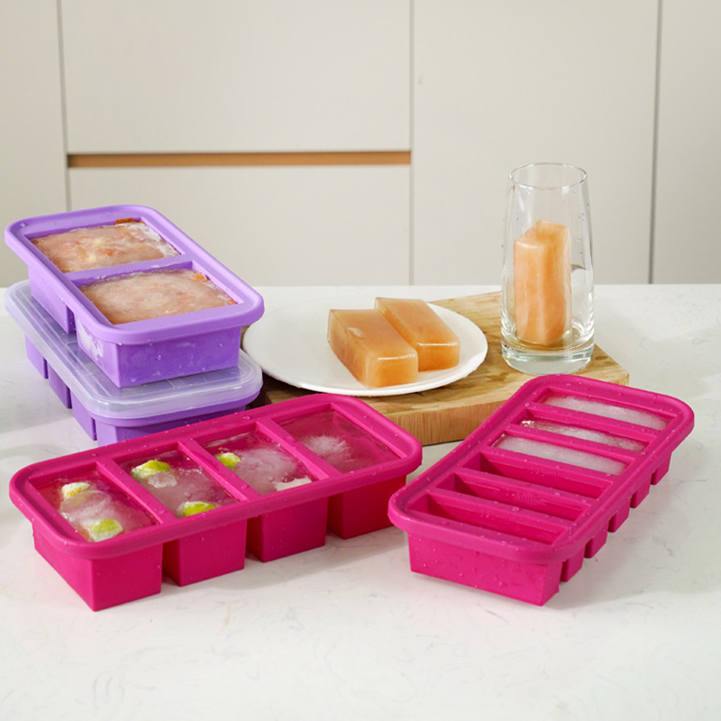 แม่พิมพ์ซิลิโคนสำหรับแช่แข็งขน - Meal Prep Oven Safe Containers บทวิจารณ์และราคา