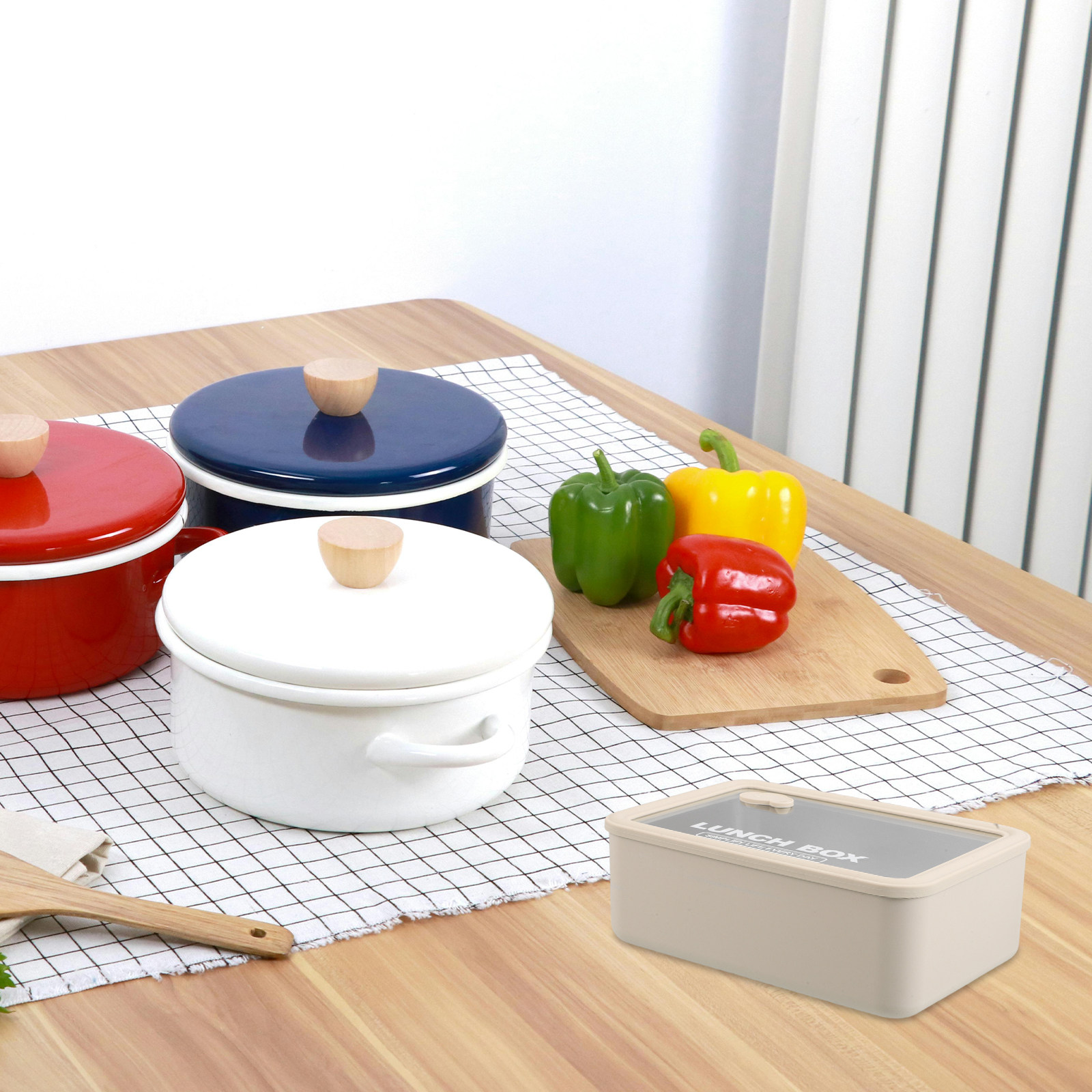 กล่องอาหารกลางวันสแตนเลสขนาด 6 - Meal Prep Oven Safe Containers บทวิจารณ์และราคา