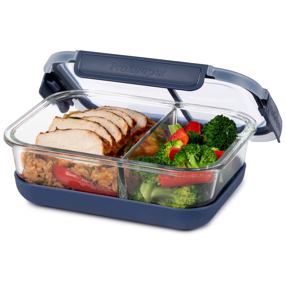 ชุดกล่องใส่อาหารแก้วโบโรซิลิเก - Meal Prep Oven Safe Containers บทวิจารณ์และราคา