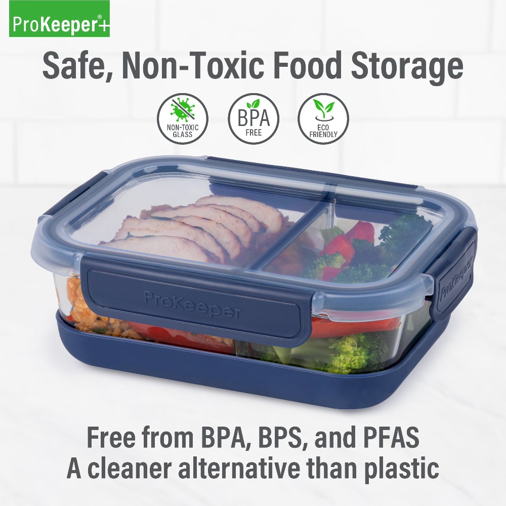 ชุดกล่องใส่อาหารแก้วโบโรซิลิเก - Meal Prep Oven Safe Containers บทวิจารณ์และราคา