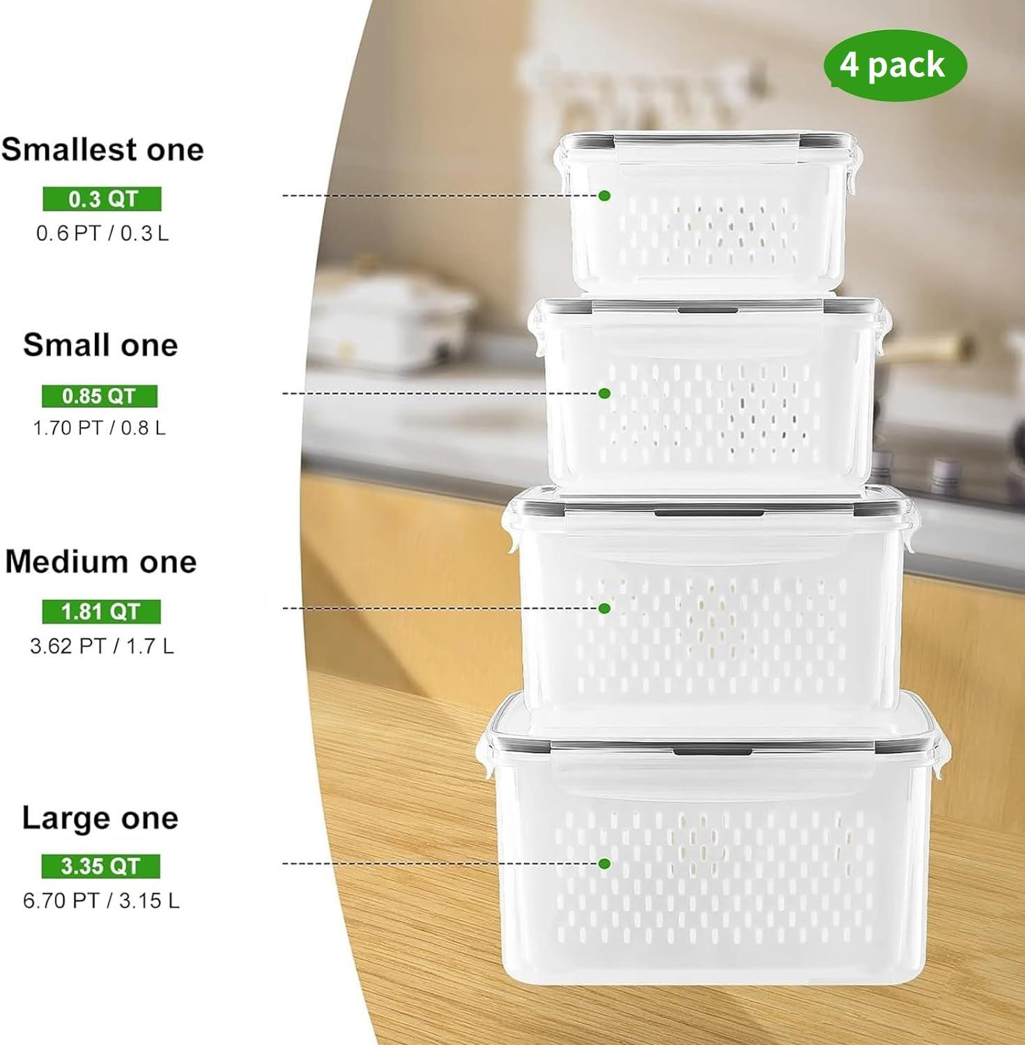 ชุดกล่องถนอมอาหารสุญญากาศ 4/5/ - Meal Prep Oven Safe Containers บทวิจารณ์และราคา
