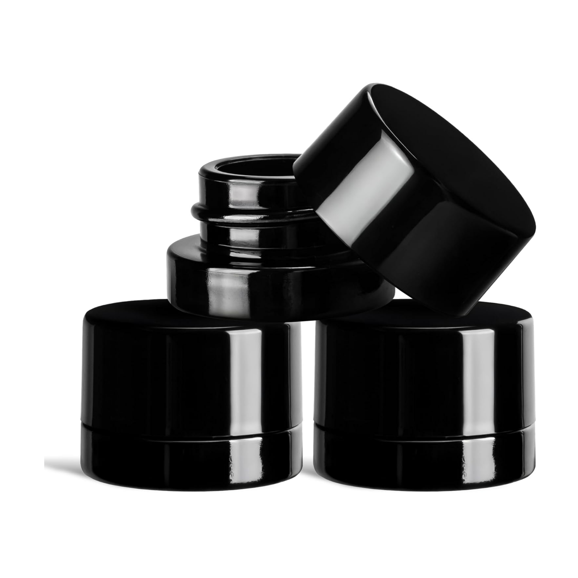 ขวดแก้วสีดำหนา 5 มล. พร้อมฝาปิ - Meal Prep Glass Containers With Lids บทวิจารณ์และราคา
