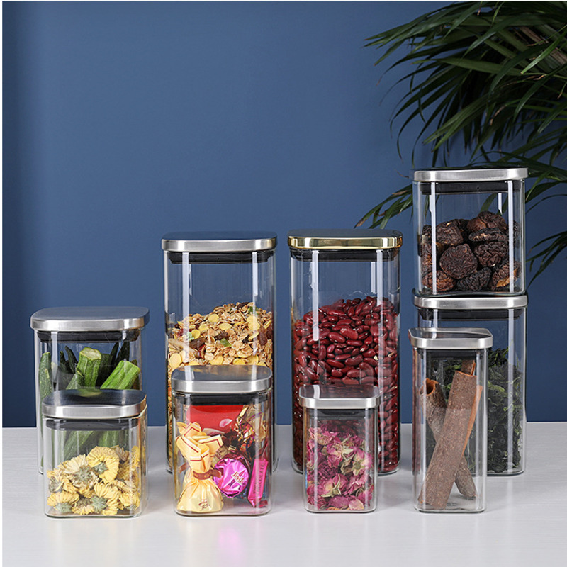 ปิดผนึกขวดแก้วพร้อมฝาสำหรับกาแ - Meal Prep Glass Containers With Lids บทวิจารณ์และราคา