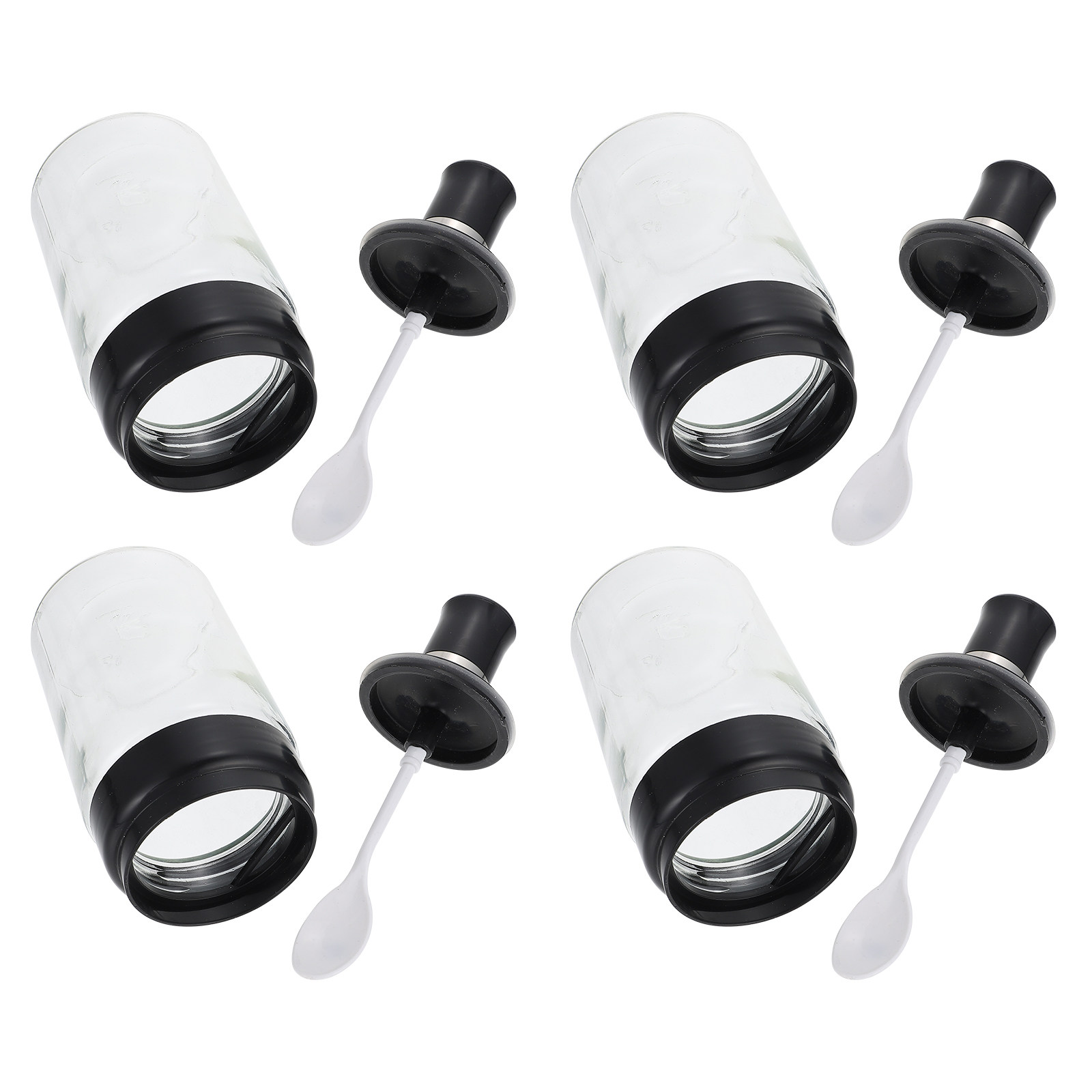 ขวดแก้วใส่เครื่องเทศ 4 ชิ้น พร - Meal Prep Glass Containers With Lids บทวิจารณ์และราคา