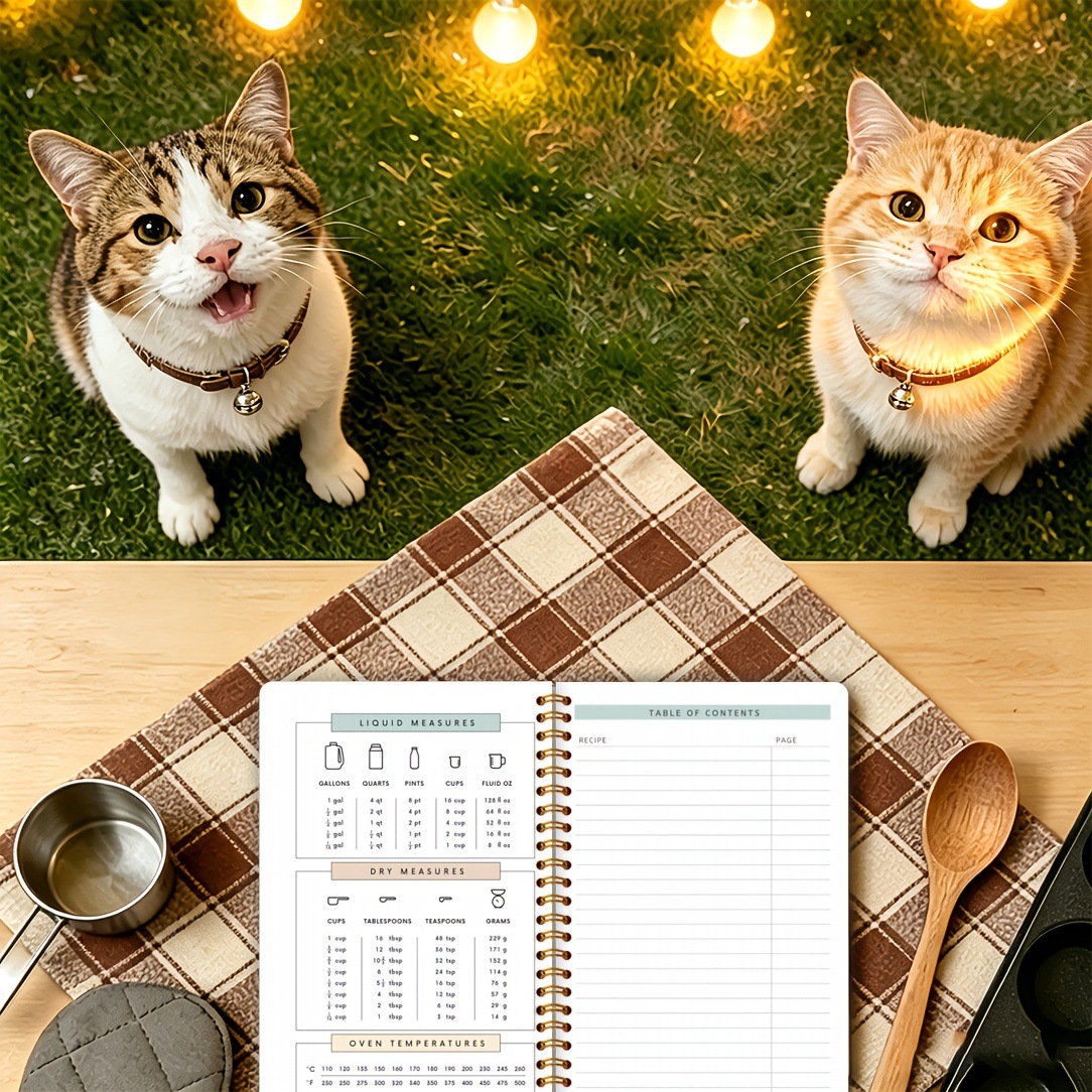 สมุดบันทึกสูตรอาหารแมวโฮมเมดเพ - Meal Prep Healthy บทวิจารณ์และราคา