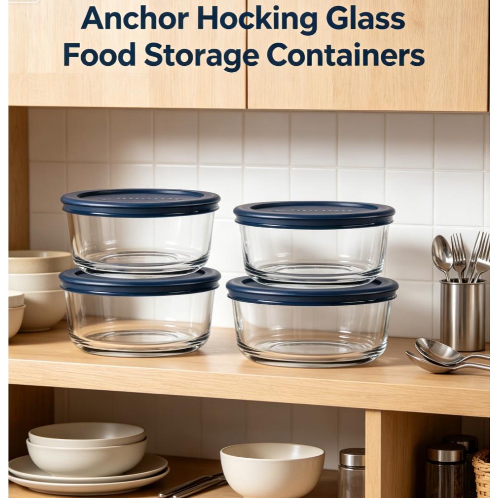 ชุดกล่องถนอมอาหารแก้วทรงกลม 3  - Meal Prep Oven Safe Containers บทวิจารณ์และราคา